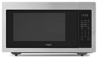 Whirlpool 1.6 cu ft, 21.75 in. Countertop Microwave, 1100 Watts - YWMC30516HZ|Four micro-ondes de comptoir Whirlpool, 1100 watts, 1,6 pi3,  21,75 po - YWMC30516HZ|YWMC306Z