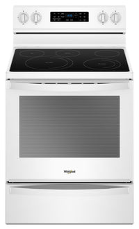 Whirlpool 6.4 Cu. Ft. Freestanding Electric Range with Frozen Bake™ Technology - YWFE775H0HW|Cuisinière électrique non encastrée Whirlpool, technologie Frozen Bake™, 6,4 pi3 - YWFE775H0HW|YWFE775W