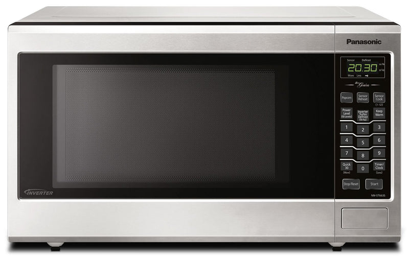 Panasonic 1.2 Cu. Ft. Countertop Microwave – NNST663SC|Four à micro-ondes de comptoir Panasonic de 1,2 pi3 – NNST663S|NNST663S