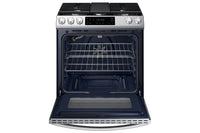 Samsung 6.0 Cu. Ft. Slide-In Gas Range with Fan Convection - NX60T8311SS/AA | Cuisinière à gaz encastrée Samsung de 6,0 pi3 à convection par ventilateur - NX60T8311SS/AA | NX60T83S