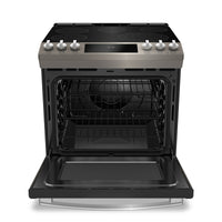 GE Profile 6.3 Cu. Ft. 5-Element Smooth-Top Electric Range – PCS940EMES|Cuisinière électrique GE Profile de 6,3 pi³ avec surface lisse à 5 éléments – PCS940EMES|PCS940ES