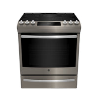 GE Profile 6.3 Cu. Ft. 5-Element Smooth-Top Electric Range – PCS940EMES|Cuisinière électrique GE Profile de 6,3 pi³ avec surface lisse à 5 éléments – PCS940EMES|PCS940ES