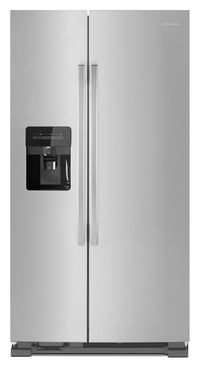 Amana 21 Cu. Ft. Side-By-Side Refrigerator with Dual Pad External Ice and Water Dispenser – ASI2175GRS|Réfrigérateur Amana de 21 pi³ à compartiments juxtaposés – ASI2175GRS|ASI227GS