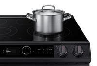 Samsung 6.3 Cu. Ft. Slide-In Electric Range with True Convection - NE63T8711SG/AC | Cuisinière électrique encastrée Samsung de 6,3 pi3 à convection véritable - NE63T8711SG/AC | NE63T87G