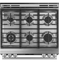 Café 5.6 Cu. Ft. Front-Control Gas Convection Range - CCGS700M2NS5 | Cuisinière à gaz Café de 5,6 pi3 à convection avec commandes à l’avant - CCGS700M2NS5 | CCGS700N