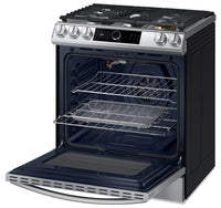 Samsung 6 Cu. Ft. Gas Range with Air Fry - NX60T8711SS/AC | Cuisinière à gaz Samsung de 6 pi3 avec friture à air chaud - NX60T8711SS/AC | NX60T87S