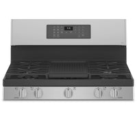 GE Profile 5.6 Cu. Ft. Freestanding Gas Range - PCGB935YPFS | Cuisinière amovible à gaz GE ProfileMC de 5,6 pi³ – PCGB935YPFS | PCGB935S