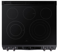 Samsung 6.3 Cu. Ft. Double Oven Electric Range with Air Fry - NE63T8751SG/AC | Cuisinière électrique Samsung à double four de 6,3 pi³ avec friture à air chaud – NE63T8751SG | NE63T85G