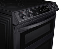 Samsung 6.3 Cu. Ft. Double Oven Electric Range with Air Fry - NE63T8751SG/AC | Cuisinière électrique Samsung à double four de 6,3 pi³ avec friture à air chaud – NE63T8751SG | NE63T85G