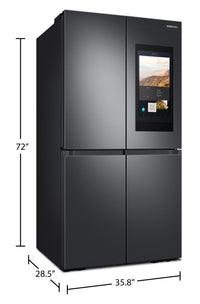 Samsung 22.5 Cu. Ft. 4-Door Counter-Depth Refrigerator - RF23A9771SG/AC | Réfrigérateur 4 portes Samsung de 22,5 pi³ de profondeur comptoir - RF23A9771SG/AC | RF23A97G