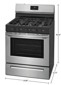 Frigidaire 5.0 Cu. Ft. Gas Range - FCRG3052AS | Cuisinière à gaz Frigidaire de 5,0 pi3 - FCRG3052AS | FCRG305S