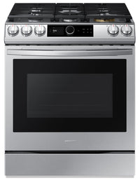Samsung 6 Cu. Ft. Gas Range with Air Fry - NX60T8711SS/AC | Cuisinière à gaz Samsung de 6 pi3 avec friture à air chaud - NX60T8711SS/AC | NX60T87S