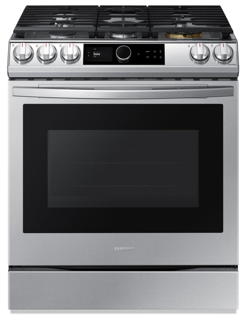 Samsung 6 Cu. Ft. Gas Range with Air Fry - NX60T8711SS/AC | Cuisinière à gaz Samsung de 6 pi3 avec friture à air chaud - NX60T8711SS/AC | NX60T87S