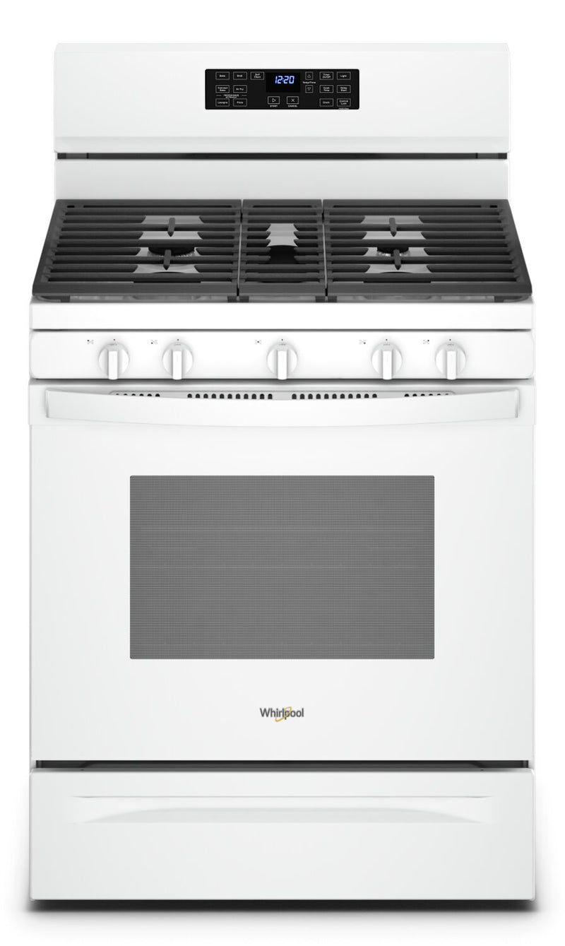 Whirlpool 5 Cu. Ft. Gas Range with 5-in-1 Air Fry Oven - WFG550S0LW | Cuisinière à gaz Whirlpool de 5 pi3 avec four 5 en 1 à friture à air - WFG550S0LW | WFG550SW