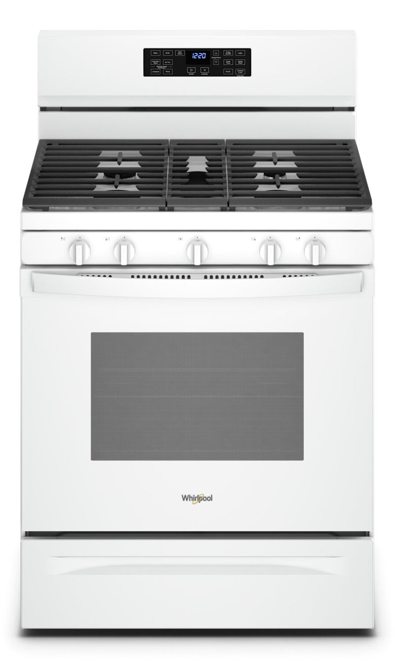 Whirlpool 5 Cu. Ft. Gas Range with 5-in-1 Air Fry Oven - WFG550S0LW | Cuisinière à gaz Whirlpool de 5 pi3 avec four 5 en 1 à friture à air - WFG550S0LW | WFG550SW