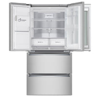 LG 18.3 Cu. Ft. Counter Depth 4-Door Refrigerator - LRMVC1803S | Réfrigérateur LG de 18,3 pi³ à 4 portes de profondeur comptoir - LRMVC1803S | LRMVC180