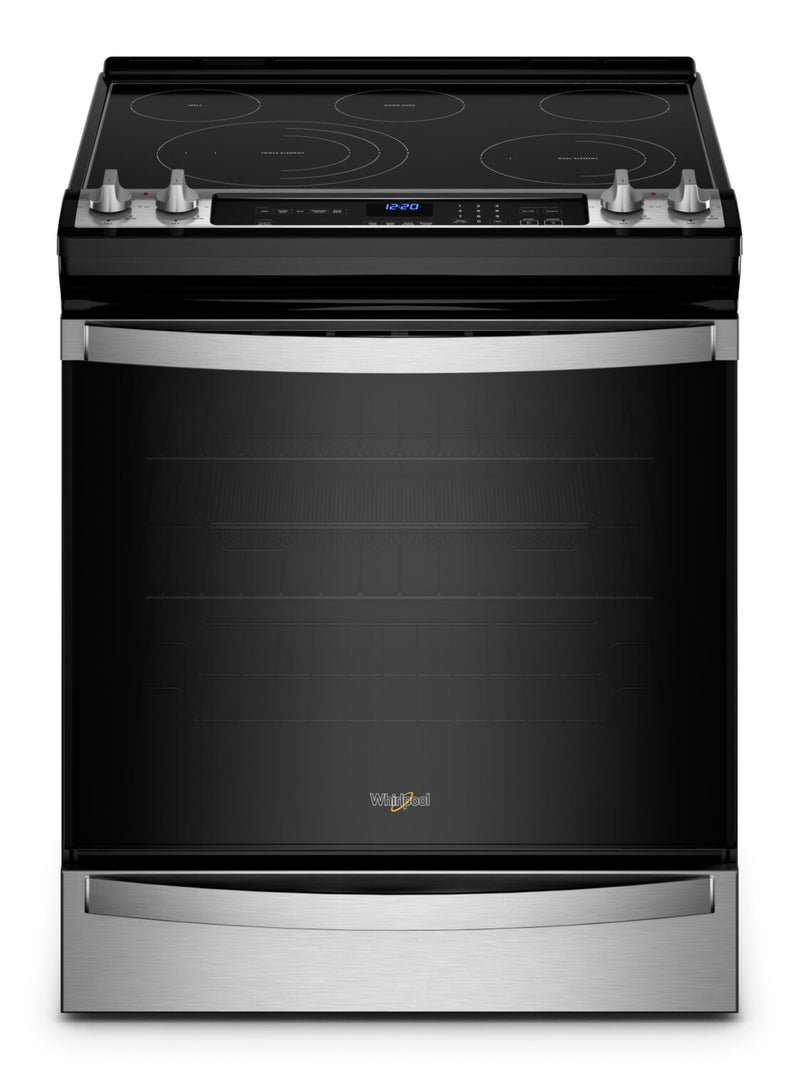 Whirlpool 6.4 Cu. Ft. Electric Range with 7-in-1 Air Fry Oven - YWEE745H0LZ | Cuisinière électrique Whirlpool de 6,4 pi3 avec four 7 en 1 à friture à air - YWEE745H0LZ | YWEE745Z