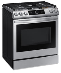 Samsung 6 Cu. Ft. Gas Range with Air Fry - NX60T8711SS/AC | Cuisinière à gaz Samsung de 6 pi3 avec friture à air chaud - NX60T8711SS/AC | NX60T87S
