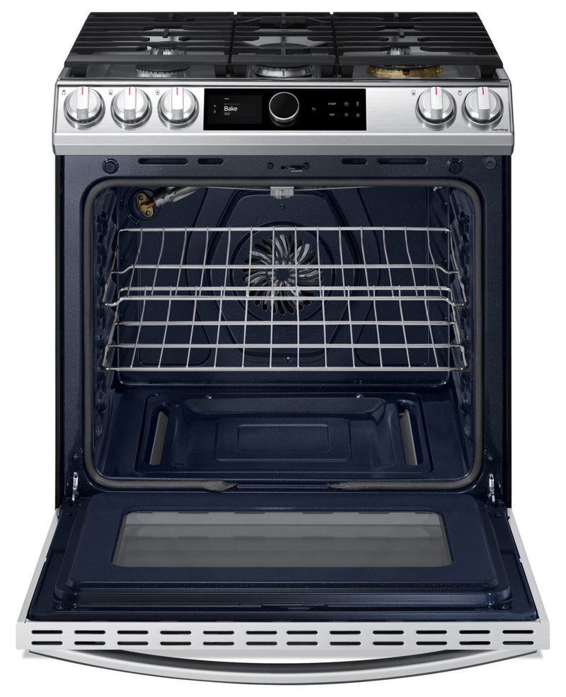 Samsung 6 Cu. Ft. Gas Range with Air Fry NX60T8711SS/AC Cuisinière MN