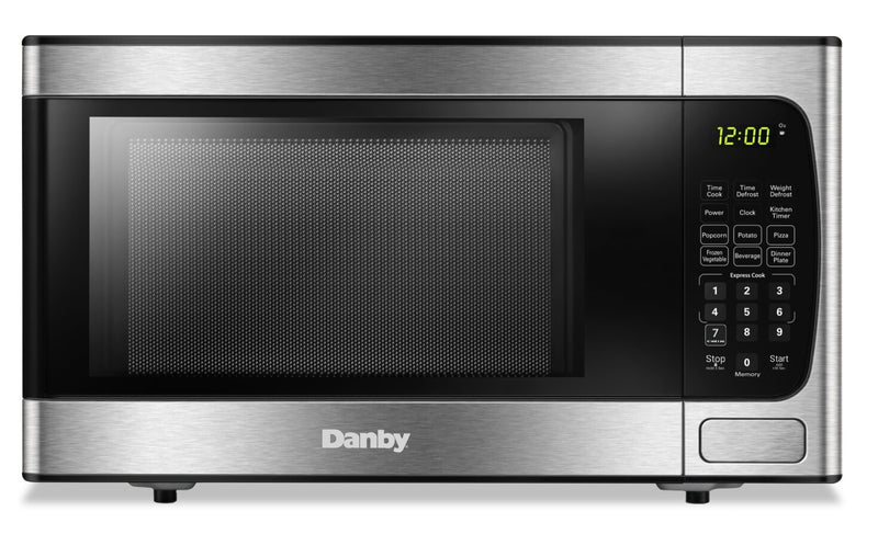 Danby 0.9 Cu. Ft. Countertop Microwave - DBMW0924BBS | Four à micro-ondes de comptoir Danby de 0,9 pi3 – DBMW0924BBS | DBMW092S