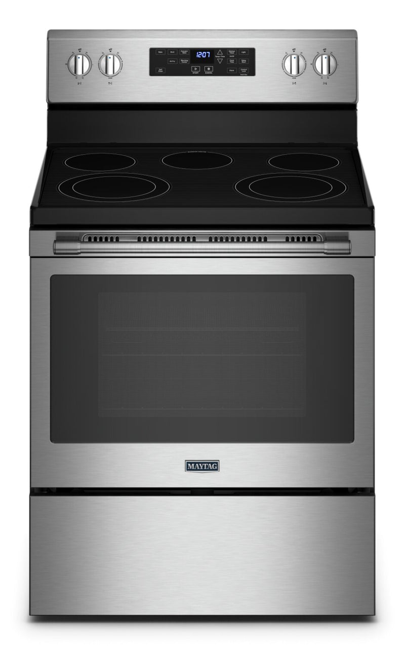 Maytag 5.3 Cu. Ft. Electric Range with Air Fry - YMER7700LZ | Cuisinière électrique Maytag de 5,3 pi3 avec friture à air – YMER7700LZ | YMER770S