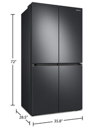 Samsung 22.9 Cu. Ft. Counter-Depth 4-Door Refrigerator - RF23A9071SG/AC | Réfrigérateur Samsung de 22,9 pi³ à 4 portes de profondeur comptoir – RF23A9071SG/AC | RF23A90G