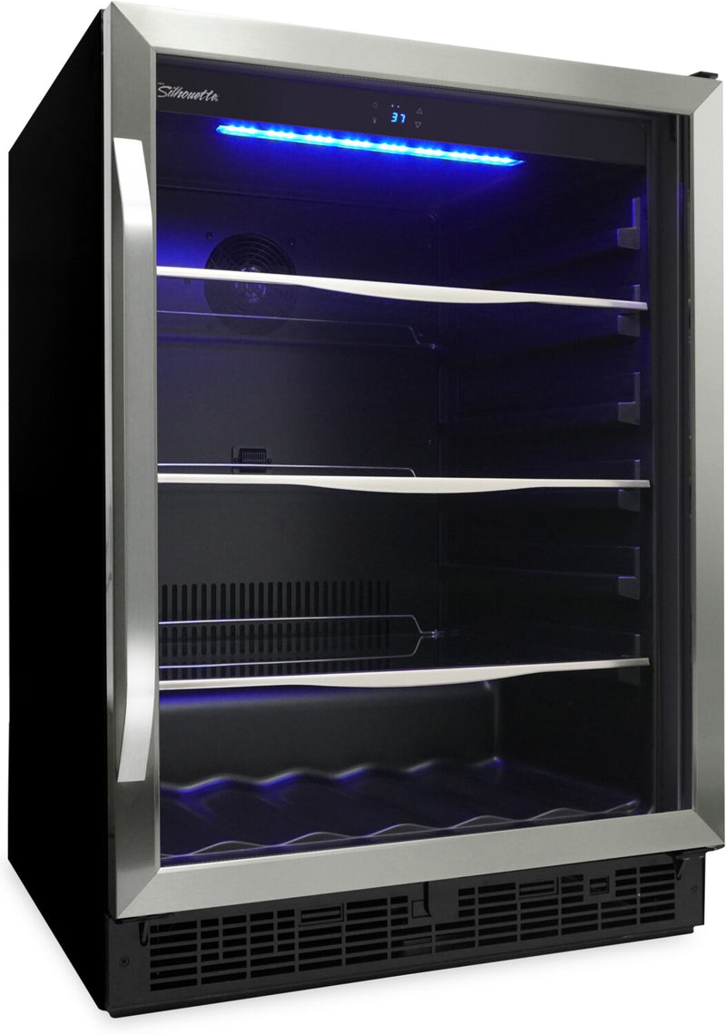 Silhouette Riccotta 5.7 Cu. Ft. Beverage Centre - SBC057D1BSS | Refroi | MN