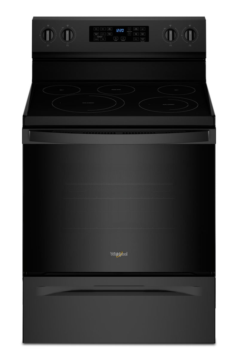 Whirlpool 5.3 Cu. Ft. Electric Range with 5-in-1 Air Fry Oven - YWFE550S0LB | Cuisinière électrique Whirlpool de 5,3 pi3 avec option de friture à air 5 en 1 - YWFE550S0LB | YWFE55LB