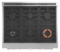 Café 6.2 Cu. Ft. Smart Commercial-Style 6-Burner Gas Range - CGY366P2TS1 | Cuisinière à gaz intelligente Café de style commercial de 6,2 pi3 à 6 brûleurs - CGY366P2TS1 | CGY366TS
