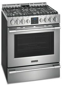 Frigidaire Professional 5.6 Air Fry Gas Range - PCFG3078AF | Cuisinière électrique Frigidaire Professional 5,6 pi3, commandes à l’avant, friture à air-PCFG3078AF | PCFG307F