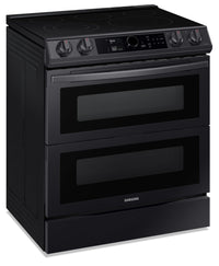 Samsung 6.3 Cu. Ft. Double Oven Electric Range with Air Fry - NE63T8751SG/AC | Cuisinière électrique Samsung à double four de 6,3 pi³ avec friture à air chaud – NE63T8751SG | NE63T85G