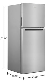 Whirlpool 11.6 Cu. Ft. Counter-Depth Top-Freezer Refrigerator - WRT112CZJZ | Réfrigérateur Whirlpool de 11,6 pi3 de profondeur comptoir à congélateur supérieur - WRT112CZJZ | WRT112JZ