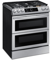 Samsung 6.5 Cu. Ft. Flex Duo™ Front-Control Dual Fuel Range - NY63T8751SS/AA | Cuisinière hybride Samsung de 6,5 pi3 à commandes à l'avant avec système Flex DuoMC - NY63T8751SS/AA | NY63T87S