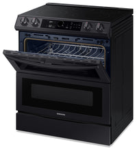 Samsung 6.3 Cu. Ft. Double Oven Electric Range with Air Fry - NE63T8751SG/AC | Cuisinière électrique Samsung à double four de 6,3 pi³ avec friture à air chaud – NE63T8751SG | NE63T85G