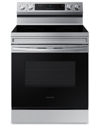 Samsung 6.3 Cu. Ft. Freestanding Electric Range with Wi-Fi - NE63A6111SS/AC | Cuisinière électrique amovible Samsung de 6,3 pi3 avec Wi-Fi - NE63A6111SS/AC | NE63A611