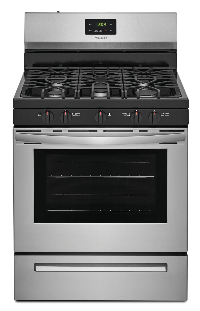 Frigidaire 5.0 Cu. Ft. Gas Range - FCRG3052AS | Cuisinière à gaz Frigidaire de 5,0 pi3 - FCRG3052AS | FCRG305S