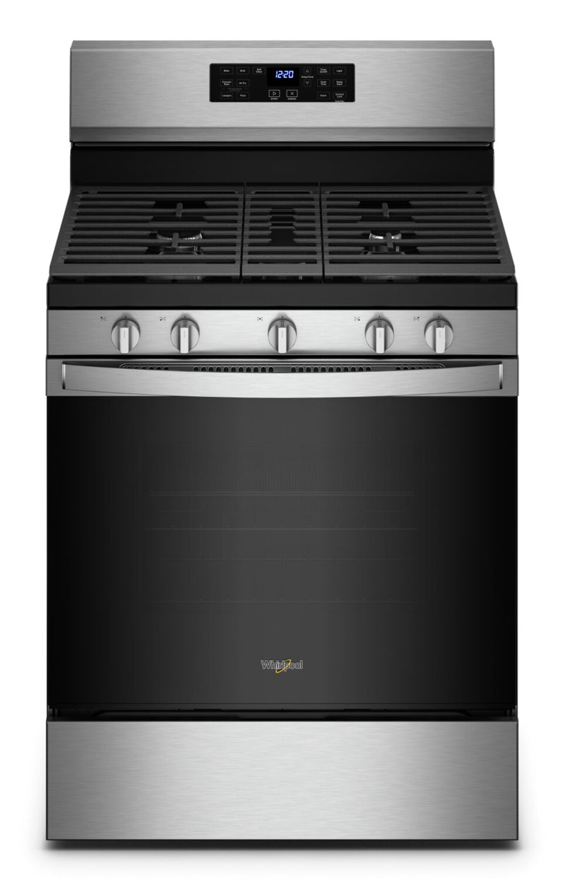 Whirlpool 5 Cu. Ft. Gas Range with 5-in-1 Air Fry Oven - WFG550S0LZ | Cuisinière à gaz Whirlpool de 5 pi3 avec four 5 en 1 à friture à air - WFG550S0LZ | WFG550SS