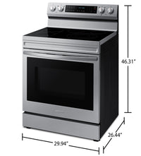 Samsung 6.3 Cu. Ft. Freestanding Electric Range with Wi-Fi - NE63A6711SS/AC | Cuisinière électrique amovible Samsung de 6,3 pi3 avec Wi-Fi - NE63A6711SS/AC | NE63A67S