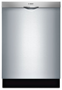Bosch 300 Series Scoop Handle Built-In Dishwasher – SHSM63W55N|Lave-vaisselle encastré Bosch de série 300 avec poignée en retrait- SHSM63W55N|SHSM63W5