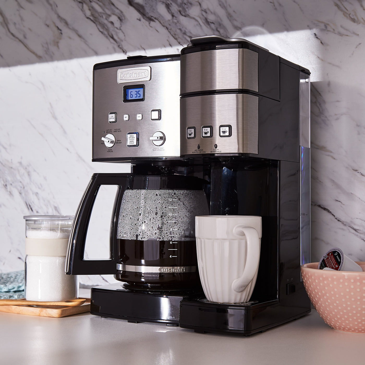 Cuisinart Coffee Center™ 12Cup Coffeemaker and SingleServe Brewer MN