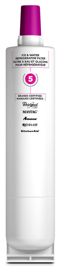 Whirlpool Everydrop™ Ice & Water Refrigerator Filter 5|Filtre à eau et à glaçons Whirlpool EveryDropMC no 5 pour réfrigérateur|EDR5RXD1