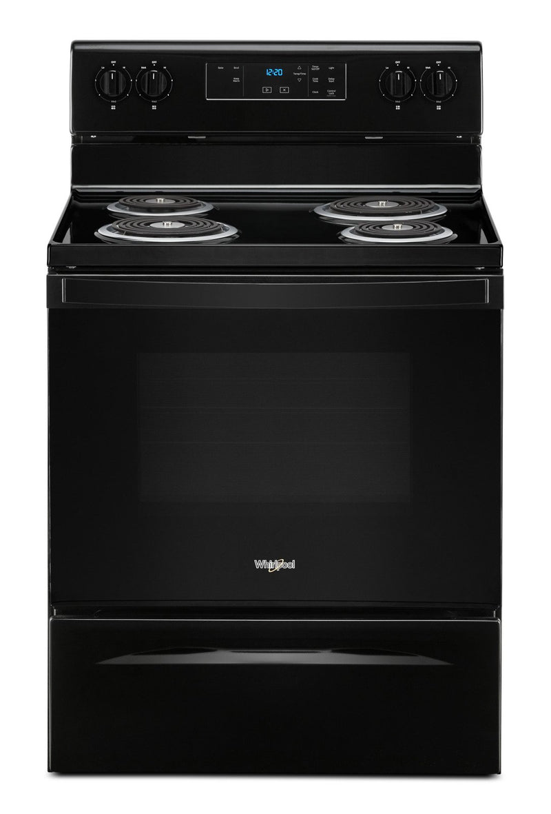 Whirlpool 4.8 Cu. Ft. Freestanding Electric Range - YWFC150M0JB | Cuisinière électrique amovible Whirlpool de 4,8 pi³ - YWFC150M0JB | YWFC15JB