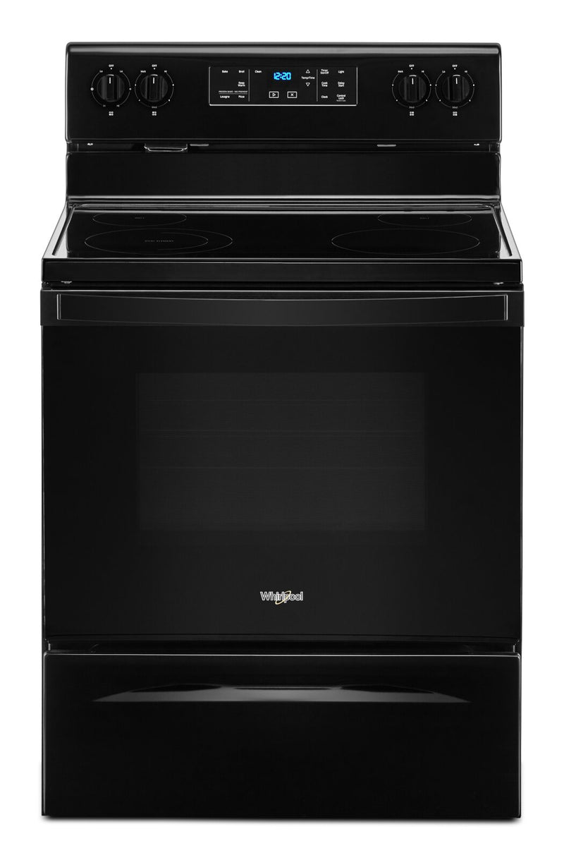 Whirlpool 5.3 Cu. Ft. Electric Range with Frozen Bake™ Technology - YWFE515S0JB|Cuisinière électrique Whirlpool de 5,3 pi3 avec technologie Frozen BakeMC - YWFE515S0JB|YWFE51JB